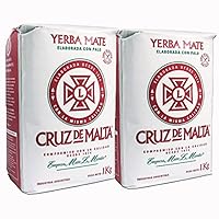 YERBA MATE CRUZ de MALTA 2.2lb 1 kilo (Pack Of 2)