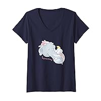 Disney Dumbo and Mother Best Mum Ever Birthday Mother’s Day V-Neck T-Shirt