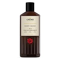Rich-Lathering Italian Bergamot Body Wash for Men, Notes of Italian Bergamot, Neroli Blossom, and Fresh Vetiver, 16 Fl Oz