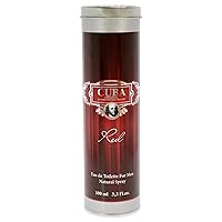 Cuba Red By Cuba For Men Edt Spray 3.3 Oz