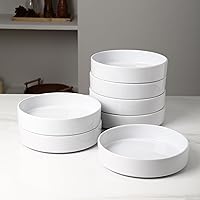 Stone Lain Celina Stoneware Bowl Set, 4-Piece Pasta Bowls, White