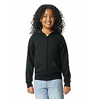 Gildan Unisex-Child Full Zip Hoodie Sweatshirt, Style G18600B