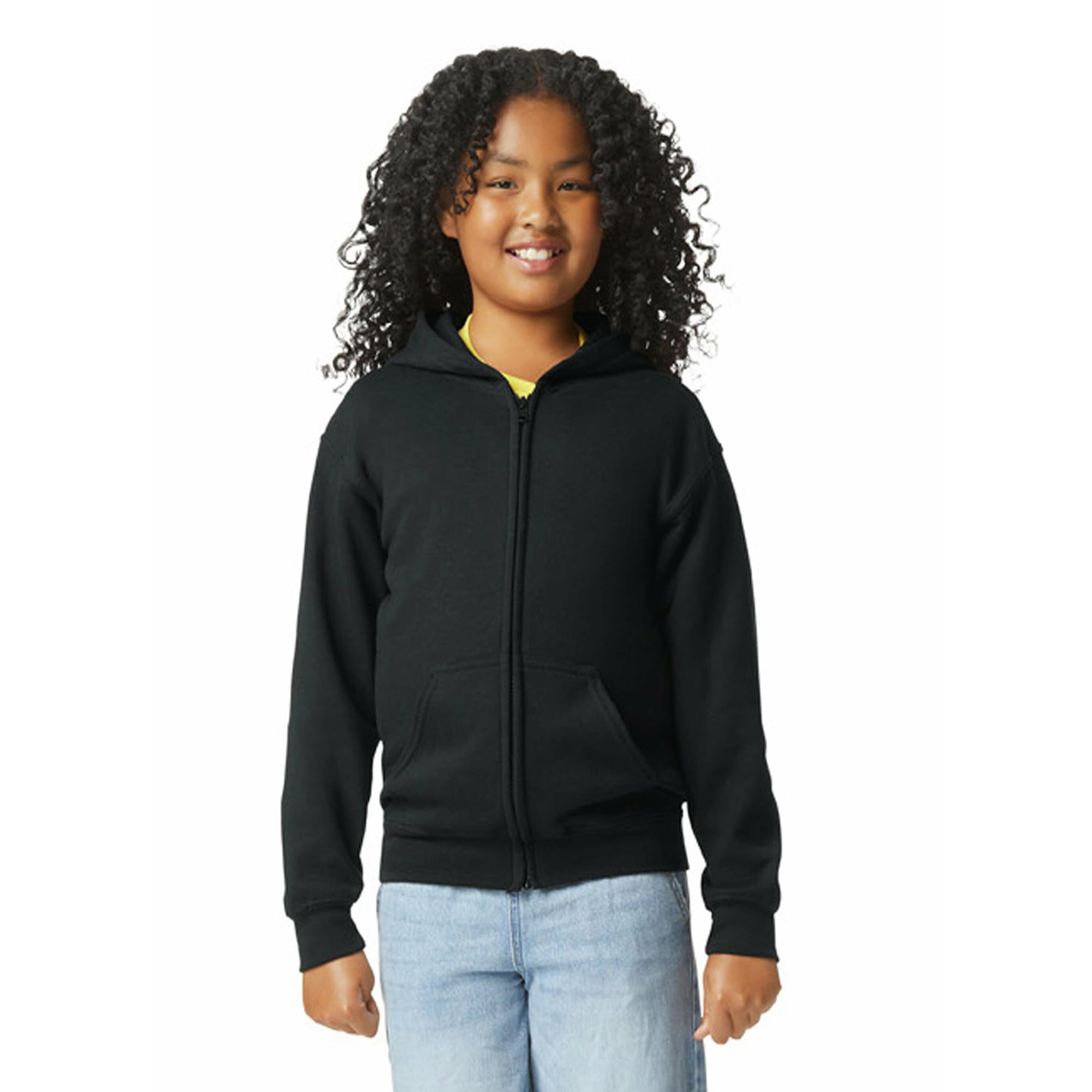 Gildan Youth Full Zip Hooded Sweatshirt, Style G18600B