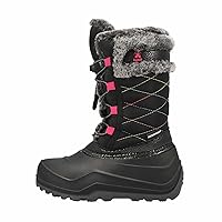 Kamik Girls' Star2 Waterproof Winter Boot Black 1 Medium US