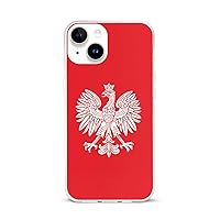 Poland Eagle Protective Phone Case Ultra Slim Case Shockproof Phone Cover Shell Compatible for iPhone 15 iPhone 15 Plus iPhone 15 Pro iPhone 15 Pro Max