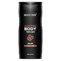 Coffee Body Wash for Men Tan Removal and Nourishing Removes Dead Skin Anti Ageing Agent Acne Removal Neem Aloe vera Vegetable Glycerin Extract 100ml Shower Gel
