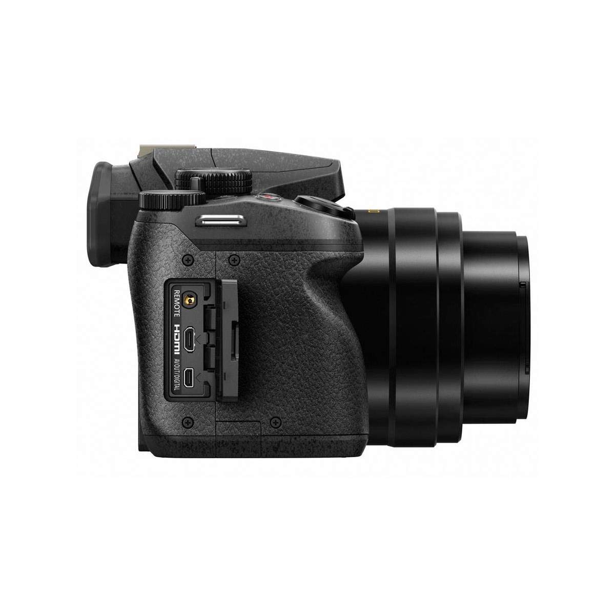 Panasonic Lumix DMC-FZ300 Digital Camera, 12.1 Megapixel, 1/2.3-inch Sensor, 4K Video, 24X Zoom Lens F2.8 Bundle with Bag, Filter, Battery, 64GB SD Card + Case, Tripod, PC Software, Cleaning Kit