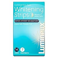 Teeth Whitening Strips 7 Treatments - Enamel Safe - Whitening Without The Sensitivity - Dentist Formulated & Certified Non-Toxic