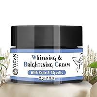 Kojic Acid Cream Skin Lightening&Brighter for Face & Body, Women&Men, Hyperpigmentation Fade&Whitening Underarms,Neck,Thighs,Knees,Bikini |Dark Spot Corrector for Private Parts|/1.76 oz