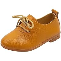 Toddler Little Girl's Boy's British Style Lace Up Saddle Shoes Casual Oxfords Flats