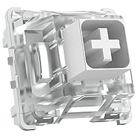 Kailh Box White Mechanical Keyboard Switches: Clicky 120-Pack for Enhanced Gaming Experience - Perfect for High-Speed Typing
