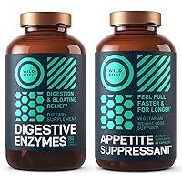WILD FUEL Digestive Enzyme and Appetite Suppressant Diet Support Bundle