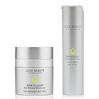 Juice Beauty STEM CELLULAR Anti-Wrinkle Moisturizer and Lifting Neck Cream with Squalane, Vitamin C, and Resveratrol for Fine Lines and Wrinkles