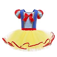 Dressy Daisy Ballet Leotards Tutu Dress for Toddler Girls Ballerina Outfits Dance Costume Dancewear with Tulle Skirt