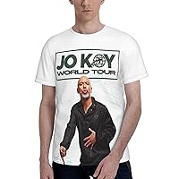 Jo Music Koy Shirt Mans Round Neck Short Sleeve T-Shirt Summer Novelty Fashion 3D Print Graphic Tee Shirts