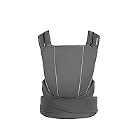Cybex Maira Tie Baby Carrier, Adjustable Baby Carrier from Newborn up to 33 lbs, Manhattan Grey, One Size