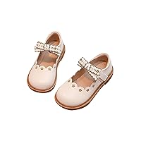 Shoes for Girls Little Girl's Adorable Princess Party Girls Dress Bow Princess Shoes Princess Flower Baby Sandals Size 4