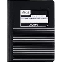 Composition Notebook, Wide Ruled Paper, 9-3/4
