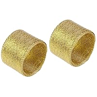 BESTOYARD 2 Rolls Ribbon Shiny Gold Bows for Gift Wrapping Glitter Wrapping Paper Pastry Box Gift Box