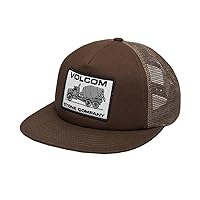 Volcom Men's x Grant Taylor Skate Vitals Dark Earth Adjustable Snapback Hat
