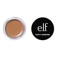 Putty Bronzer, Creamy & Highly Pigmented Formula, Creates a Long-Lasting Bronzed Glow, Infused with Argan Oil & Vitamin E, Tan Lines, 0.35 Oz