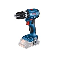 Bosch Professional 18V System GSB 18V-45 Cordless Hammer Drill (Speed 1,900 min) ¹, Batteries and Charger Not Included, in Box), Blue, 06019K3300