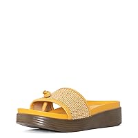 Donald Pliner Women’s FARRAH Slide Sandal – 1.25” Platform, Comfortable Sandals for Women, Casual Spring & Summer Sandals for Women, Open Toe Shoes for Women