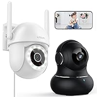 4MP Outdoor Security Camera & 2K Indoor Security Camera