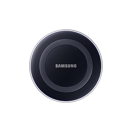 Samsung Qi Certified Wireless Charging Pad with 2A Wall Charger- Supports charging on Qi compatible smartphones including the Samsung Galaxy S8, S8+, Note 8, Apple iPhone 8, iPhone 8 Plus, and iPhone X (US Version) - Black Sapphire