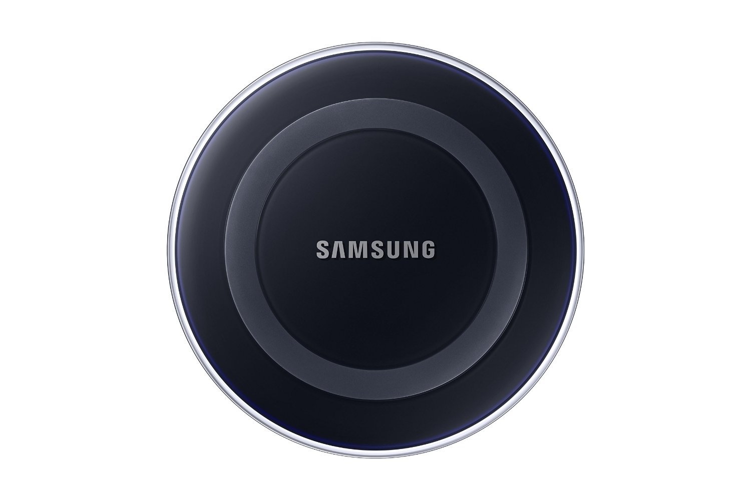 Samsung Qi Certified Wireless Charging Pad with 2A Wall Charger- Supports charging on Qi compatible smartphones including the Samsung Galaxy S8, S8+, Note 8, Apple iPhone 8, iPhone 8 Plus, and iPhone X (US Version) - Black Sapphire