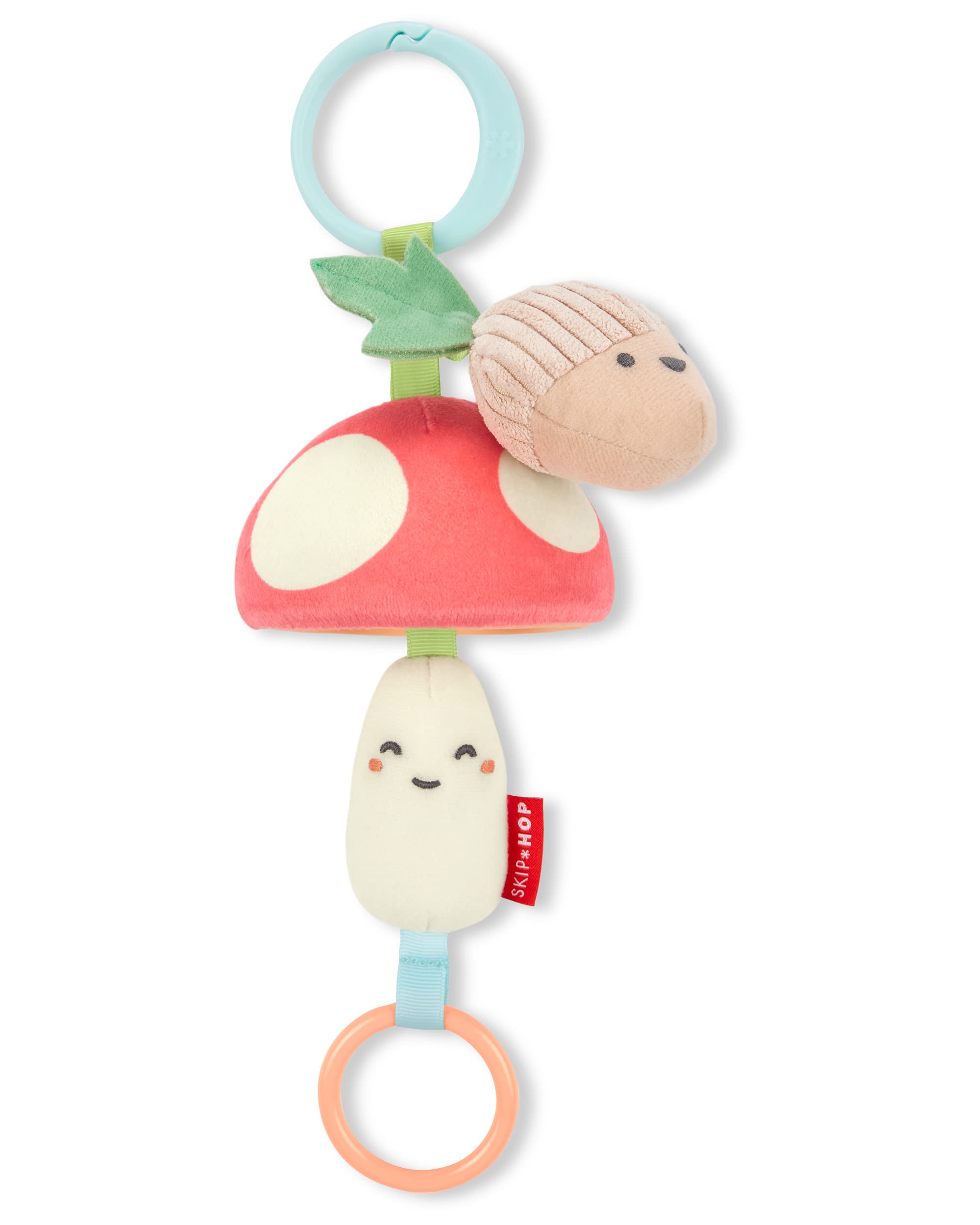 Skip Hop Baby Stroller Toy, Farmstand Mushroom