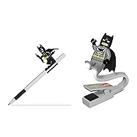 IQ Lego Batman Book Light & Pen Pal Bundle