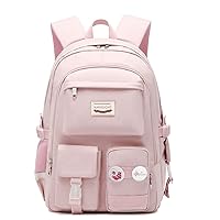 Laptop Backpack for Girls Stylish and Durable Travel Backpack Perfect for Travel, School, and Everyday Use(Pink)