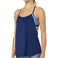 TYR Women's Mantra Shea 2 in 1 Tank Swimming Top