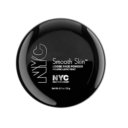 N.Y.C. New York Color Smooth Skin Loose Face Powder, Translucent, 0.7 Ounce