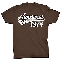 50th Birthday Gift Shirt for Men - Awesome Since 1974-50th Birthday Gift