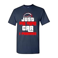 Just One More Car I Promise Funny DT Adult T-Shirt Tee
