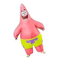 Rubie's Adult SpongeBob SquarePants Inflatable Patrick Star Costume, As Shown, One Size