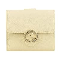 Gucci SOHO 615525 Women's Bi-Fold Wallet, Outlet, Folding Wallet, Leather, [Parallel Import], white (off-white)