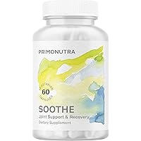 Soothe Advanced Joint Support Supplement - Boswellia Serrata Extract, Type 2 Collagen, Willow Bark Extract, Proteolytic Enzymes, Andrographis, and Boron for Joint Health 60 Count