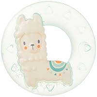 Water-Filled Teether; Cute 'N Cool Llama Water Teether is Textured on Both Sides to Massage Sore Gums; Can Be Chilled in Refrigerator, Llama