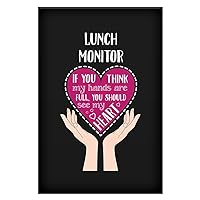 Lunch Monitor Fine Art Poster Print 16X24 inches By HOM