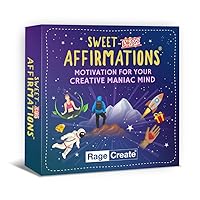 Sweet-Ass Affirmations Deck by Rage Create - 60 Hilarious, Unfiltered Motivational Affirmation Cards to Brighten Your Bad Day in 10 Seconds or Less Sweet-Ass Affirmations Deck by Rage Create - 60 Hilarious, Unfiltered Motivational Affirmation Cards to Brighten Your Bad Day in 10 Seconds or Less Cards