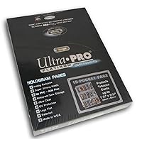 Ultra Pro 15-Pocket Platinum Page for Tobacco Cards 100 ct.