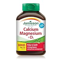 amieson Calcium Magnesium with Vitamin D Bonus 200 Count