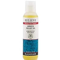 Plantlife Arnica Relieve Oil - Relieve Products are a Homeopathic Solution for Everyday Use - Works Quickly and Effectively - Made in California