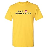 Quick Stop Groceries - Classic Movies Comedy Cult Store T Shirt