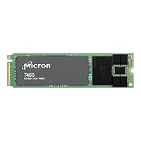 Micron 7450 MAX 400 GB Solid State Drive - M.2 2280 Internal - PCI Express NVMe [PCI Express NVMe 4.0 x4] - Mixed Use - TAA Compliant