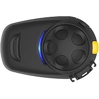 Sena SMH5-FM Bluetooth Communication System with Built-in FM Tuner for Motorcycles and Scooters, Dual Pack