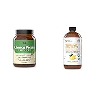Complete Natural Products Chanca Piedra Capsules 100 Pills & Gallbladder Complete 8oz Bundle